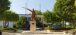 Standbeeld van Juan Sánchez Ramírez in Cotuí