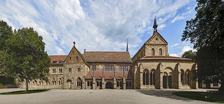Courtyard facade of the Maulbronn Monastery