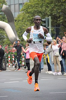 Eliud Kipchoge beim Berlin-Marathon 2022
