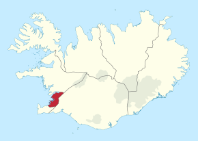 Kart over Höfuðborgarsvæðið