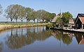 Hobrede, view to the Oostdijk between Oosthuizen and Purmerend