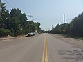 Hwy 56 through Lebret, facing east