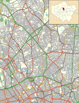 York Road is located in London Borough of Islington