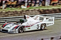 Porsche 936/77, gefahren von Henri Pescarolo beim 24-Stunden-Rennen von Le Mans 1977