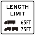 Truck Length Limit R20H(CA)