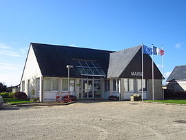 The town hall in Lanarvily