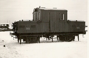 NSB Ea1 501 – Werkfoto ca. 1916