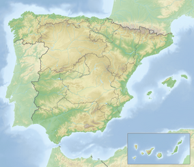 Map showing the location of Cabo de Gata-Níjar