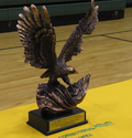 The 2017 Thomas F. Barr Award trophy