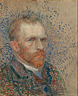 Otoportre, Yaz 1887 Van Gogh Müzesi, Amsterdam (F 356)