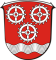 Drei silberne Mühlräder (2:1) (Quotshausen)