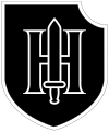 Truppenkennzeichen der 9. SS-Panzer-Division „Hohenstaufen“