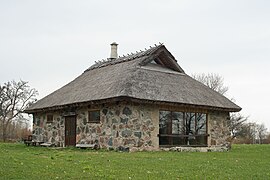 Abruka'daki en eski bina: Abruka Evi (Abruka maja).