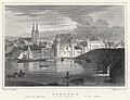 Koblenz, Ansicht von der Moselseite, im 19. Jahrhundert