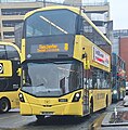 Another Wright StreetDeck acquired from Diamond North West at Shudehill Interchange in August 2024