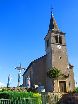 Kerk van Saint-Clément / Sankt Clemens von Rom in Villing / Willingen in Lothringen