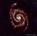 Infrared Image M51