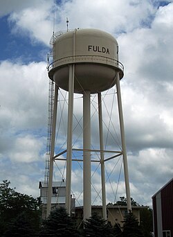 The water tower in Fulda