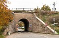 Eisenbahnbrücke der ehemaligen Ludwig-Süd-Nord-Eisenbahn über die Petersgmünder Straße