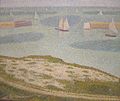 Georges Seurat: Port-en-Bessin, Hafeneinfahrt, 1888, Stiftung ans Museum of Modern Art