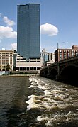 Der Grand River im Zentrum Grand Rapids