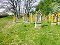 Grabsteine auf dem jüdischen Friedhof in Sickenhofen