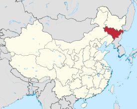 Jilin bu haritada renklendirilmiştir.