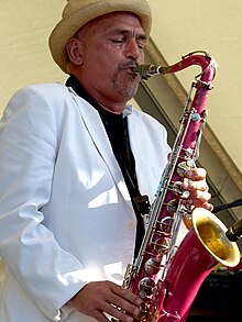 Joe Camilleri at Mordialloc Festival, March 2006 Photo: Mandy Hall