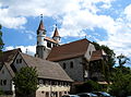 Jugendstilkirche in Kirchberg an der Jagst-Gaggstatt