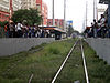 The tracks and platforms at Pasay Road station in 2011