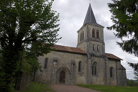 Die Kirche Saint-Étienne von Pluviers