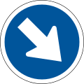 Keep right