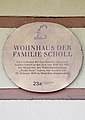 Gedenktafel H. und S. Scholl