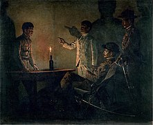 Interrogation of a deserter