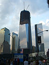 Il One World Trade Center il 14 settembre 2011.