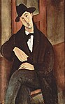 Amedeo Modigliani: Porträt Mario Varfogli Privatsammlung