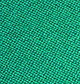 A closeup of the weave of the worsted wool type of baize (billiard table cloth). This particular sample is Simonis 760, a high-end pocket billiards (pool) cloth; it is napless, unlike snooker cloth, and smooth and non-fuzzy, unlike typical bar pool cloth.