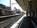 Northbound view from Platform 3, August 2012