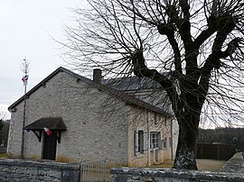 The town hall in Chourgnac