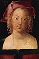 Albrecht Dürer: Bildnis eines Mädchens mit rotem Barett