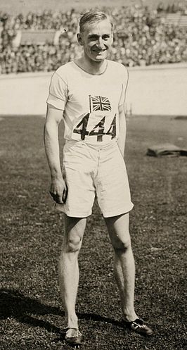 David Burghley op de Olympische Spelen van 1928 in Amsterdam.