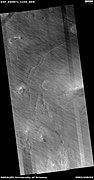 Wide view of pits and dust devil tracks, as seen by HiRISE under HiWish program