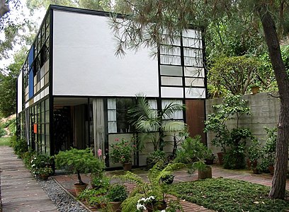 Eames House by Charles and Ray Eames, Pacific Palisades, (1949)