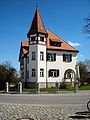 Jugendstilhaus am Hauptplatz in Leeder