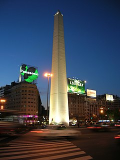 Der Obelisk von Buenos Aires