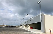 Newly built UAV hangars at Palmachim Airbase in 2010