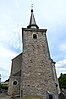 Toren van de Sint-Martinuskerk en kerkhofmuren (M) ensemble van kerk, kerkhof en omgeving (S)