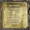 Stolperstein Ostendstraße 62 Goldschmidt Lina