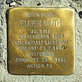 Stolperstein in Oedheim für Eugen Muth (4. September 2019)