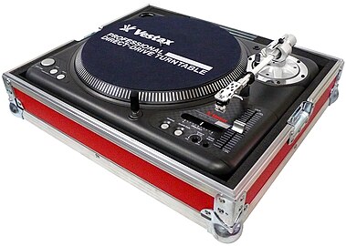 A Vestax PDX-3000 DJ turntable